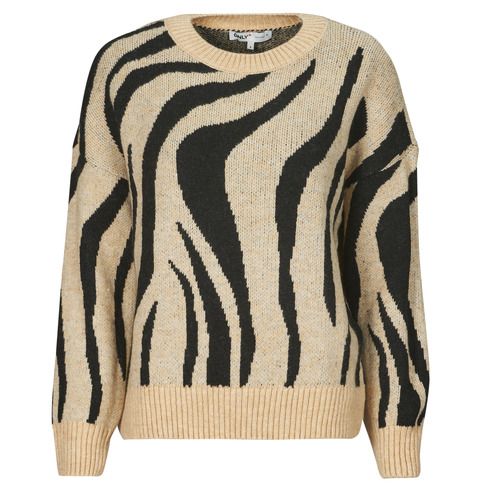 Maglione donna Only ONLHAZEL beige, modello elegante e versatile, perfetto per outfit autunnali e invernali. Realizzato in morbido tessuto, offre comfort e stile. Ideale per abbinamenti casual o chic, questo maglione è un must-have nel tuo guardaroba. Scopri la qualità e il design unico di Only con il maglione ONLHAZEL.