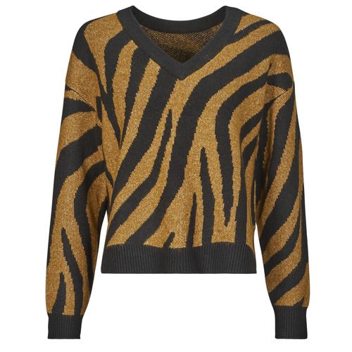 Maglione Donna Vila VICILIA in Marrone - Elegante e caldo, ideale per l'autunno e l'inverno. Perfetto per outfit casual e chic, questo maglione offre comfort e stile senza tempo. Disponibile in diverse taglie, è un must-have per ogni guardaroba. Acquista ora il tuo Maglione Vila VICILIA Marrone per un look alla moda!