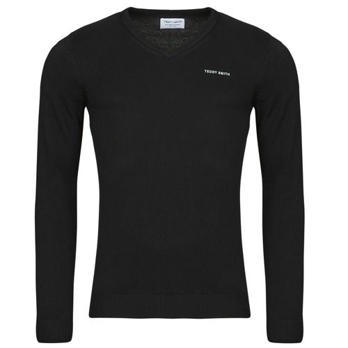 Maglione Uomo Teddy Smith PULSER 3 Nero, elegante e versatile, perfetto per ogni occasione. Realizzato in tessuto di alta qualità per garantire comfort e durata. Ideale per completare il tuo look autunnale e invernale, disponibile ora su Outlet Scarpe Online.