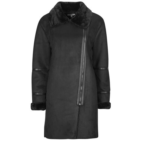 "Cappotto Donna Morgan GLANA Nero, elegante mantella in tessuto di alta qualità, ideale per outfit invernali. Design alla moda con dettagli raffinati, perfetto per ogni occasione. Scopri lo stile unico e il comfort di questo cappotto versatile."