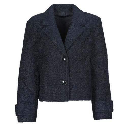 Cappotto donna Only ONLVALERIA in colore marino, elegante e versatile, perfetto per l'autunno/inverno. Realizzato con materiali di alta qualità, offre comfort e stile, ideale per ogni occasione. Aggiungi un tocco di classe al tuo guardaroba con questo cappotto moda.
