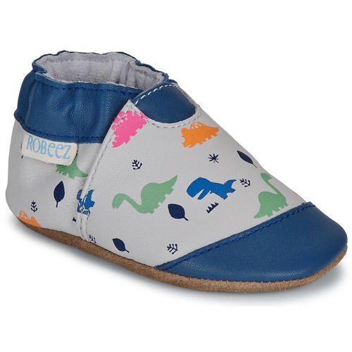 Pantofole per bambini Robeez modello BLUDINO in Grigio, perfette per il comfort e lo stile dei più piccoli. Realizzate in materiali di alta qualità, queste pantofole offrono una calzata sicura e traspirante, ideali per l'uso quotidiano. Scopri la collezione Robeez per un look trendy e pratico per i tuoi bambini.
