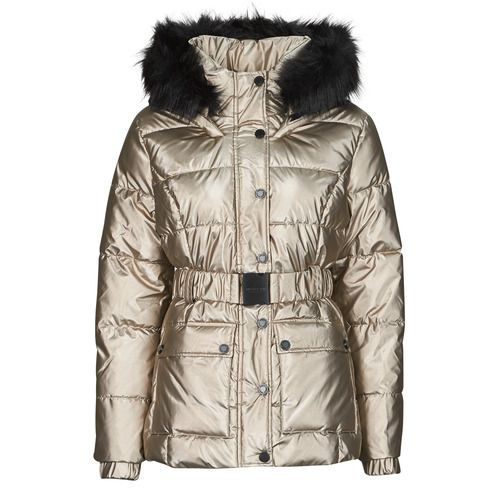 Piumino Morgan GELIAM Oro per Donna, stile elegante e alla moda, realizzato in tessuto di alta qualità. Perfetto per l'inverno, offre calore e comfort senza sacrificare il design. Ottima scelta per look casual e sofisticati, ideale per ogni occasione. Scopri il piumino Morgan GELIAM Oro per un inverno chic e confortevole.