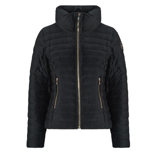 "Piumino GEORGINE Nero di Les Petites Bombes per donna, elegante e caldo, ideale per l'inverno. Realizzato con materiali di alta qualità, offre un comfort eccezionale e un design trendy, perfetto per ogni occasione. Scopri il tuo stile con questo piumino versatile e alla moda."