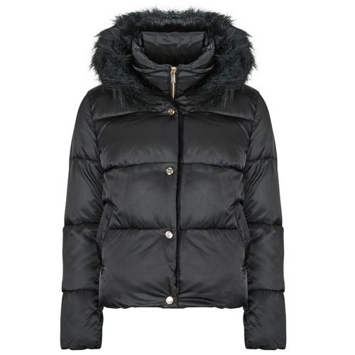 Piumino donna Kaporal SHIME nero, versatile e trendy, ideale per l'inverno. Realizzato con materiali di alta qualità, offre calore e comfort senza rinunciare allo stile. Perfetto per outfit casual e urbani, adatto per ogni occasione. Acquista ora il piumino Kaporal SHIME e aggiungi un tocco di eleganza al tuo guardaroba invernale.