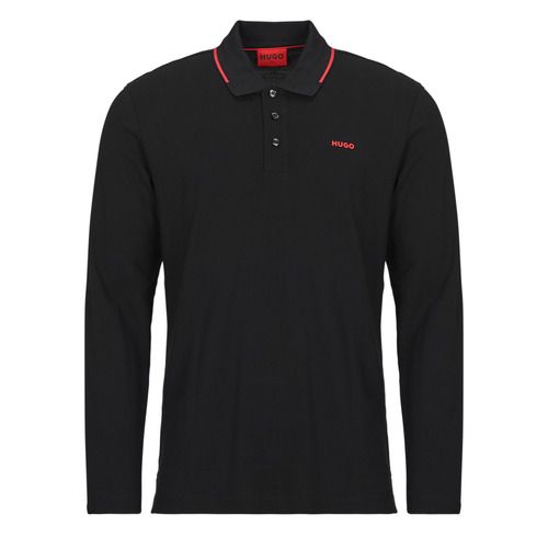 Polo maniche lunghe uomo HUGO Derriko Nero in cotone di alta qualità, elegante e versatile. Perfetta per occasioni informali e casual, ideale per un look sofisticato. Disponibile in diverse taglie, questa polo offre comfort e stile senza tempo. Acquista ora la tua polo HUGO Derriko Nero per un guardaroba alla moda.
