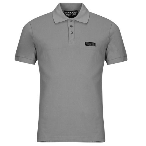 Polo Uomo Versace Jeans Couture POLO77GAGT08 Grigio, elegante e alla moda, ideale per ogni occasione. Acquista la polo grigia di alta qualità per un look raffinato e trendy. Perfetta per il tuo guardaroba, disponibile su Outlet Scarpe Online.