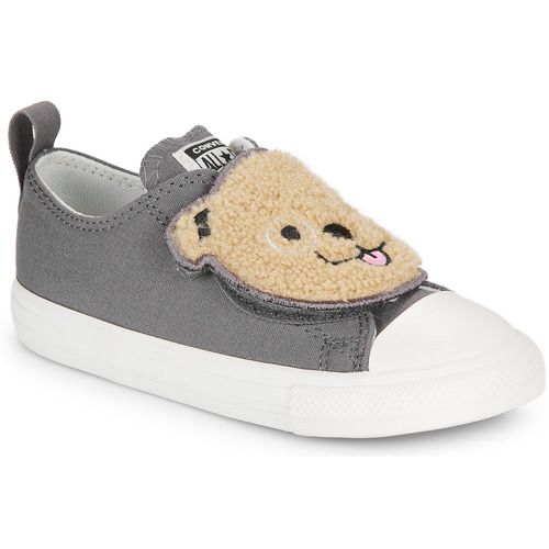Scarpe bambino ragazzo Converse CHUCK TAYLOR ALL STAR ONE STRAP SHERPA BEAR EASY-ON Grigio, perfette per il comfort quotidiano. Design facile da indossare, suola resistente e materiale di alta qualità. Ideali per ogni occasione, queste scarpe uniscono stile e praticità, facendo brillare il look dei più piccoli. Acquista ora i migliori modelli di scarpe per bambini.