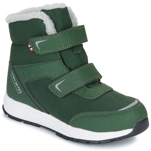 "VIKING FOOTWEAR Scarpe bambino ragazzo EQUIP Warm Waterproof 2V Verde: calzature impermeabili e termiche ideali per l'inverno, progettate per garantire comfort e protezione durante le attività all'aperto. Design moderno e colore verde alla moda, perfette per ogni avventura.”
