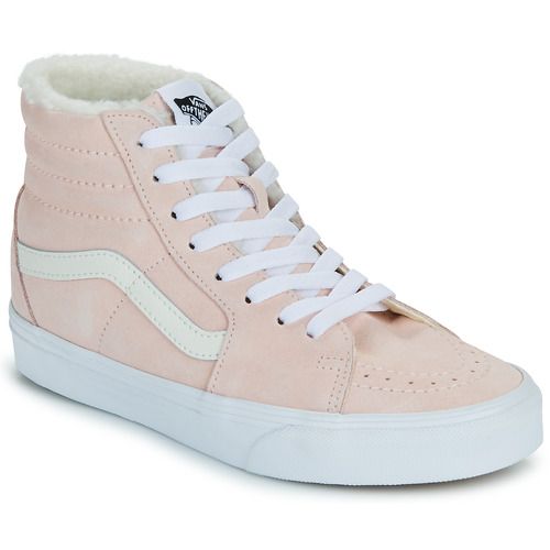 Sneakers alte Vans SK8-Hi Rosa per Donna, ideali per un look casual e di tendenza. Design elegante con dettagli in rosa, perfette per ogni stagione. Comfort e stile uniti in un'unica scarpa. Acquista ora le Vans SK8-Hi Rosa e completa il tuo outfit!