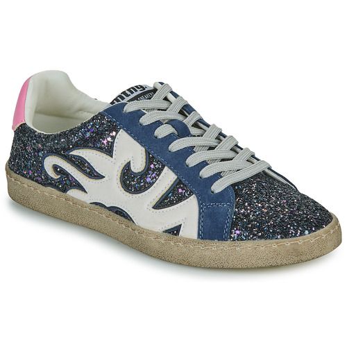 Sneakers basse MTNG 60572 blu per donna, eleganti e comode, perfette per ogni occasione. Design alla moda, suola leggera e traspirante, ideali per il tempo libero e le attività quotidiane. Aggiungi un tocco di stile al tuo outfit con queste sneakers versatili.