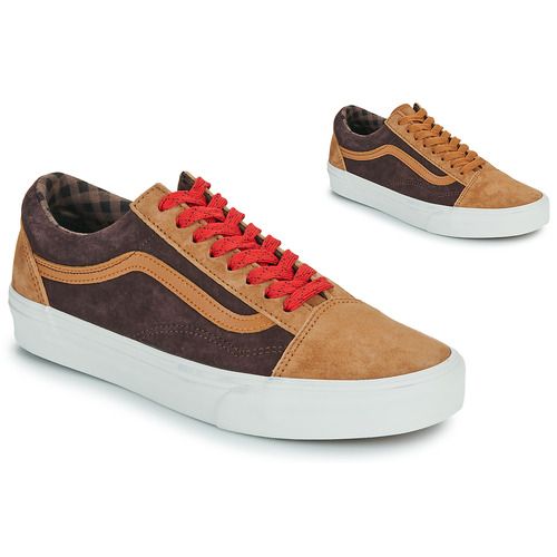 "Vans Old Skool Marrone Sneakers basse Donna - Eleganti e versatili, queste sneakers dal design classico offrono comfort e stile per ogni occasione. Perfette per un look casual e alla moda, ideali per le appassionate di fashion e streetwear. Scopri la qualità Vans e completa il tuo guardaroba con queste scarpe iconiche."