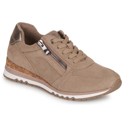 "Marco Tozzi ICOM Beige Sneakers basse Donna: eleganti e comode scarpe sportive in tonalità beige, perfette per un look casual e chic, ideali per ogni occasione. Scarpe donna versatili, con design moderno e materiali di alta qualità per un comfort ottimale."