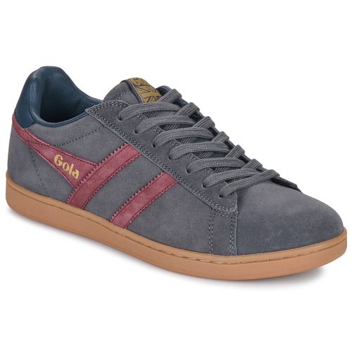 Sneakers uomo Gola Equipe II Suede Grigio, eleganti e alla moda, perfette per un look casual. Realizzate in morbido suede grigio, queste scarpe offrono comfort e stile per ogni occasione. Ideali per gli appassionati di moda e sport, le Gola Equipe II combinano design classico e funzionalità. Acquista ora per aggiungere un tocco di classe al tuo outfit!
