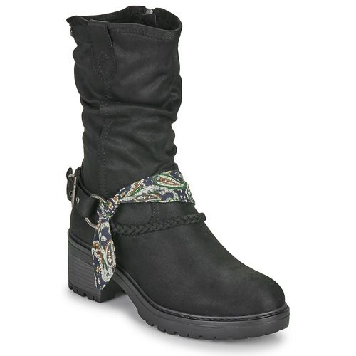 Stivaletti Donna MTNG 59353 Nero - Eleganti e versatili, perfetti per ogni occasione. Realizzati in materiali di alta qualità, questi stivaletti offrono comfort e stile, ideali per completare il tuo look autunnale e invernale. Acquista ora per un tocco di moda al tuo guardaroba!