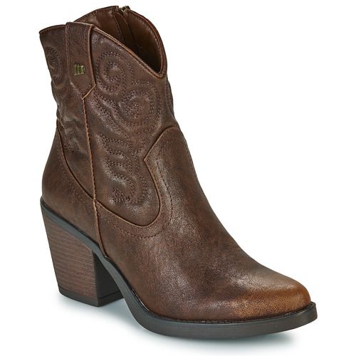 Stivaletti donna MTNG 59581 marrone, eleganti e comodi, ideali per ogni occasione. Realizzati in materiali di alta qualità, questi stivaletti offrono un design raffinato e una calzata perfetta. Perfetti per il tuo guardaroba autunnale, abbinabili a numerosi outfit. Acquista ora i tuoi nuovi stivaletti MTNG per un tocco di stile e comfort.