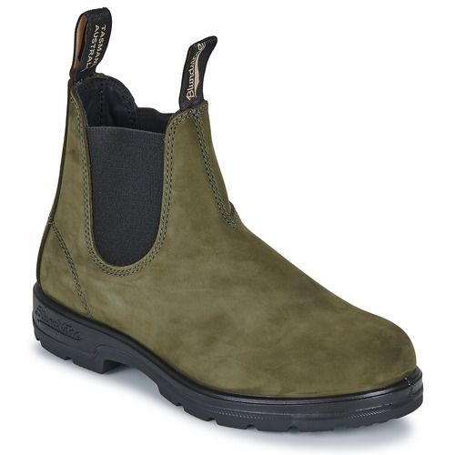 Stivaletti Blundstone CLASSIC CHELSEA BOOTS Kaki per Donna, eleganti e versatili, ideali per ogni occasione. Realizzati con materiali di alta qualità, questi stivaletti offrono comfort e stile. Perfetti per un look casual o sofisticato, aggiungono un tocco di classe a qualsiasi outfit. Scopri la comodità e la tendenza dei Blundstone Chelsea Boots, un must-have nel tuo guardaroba!