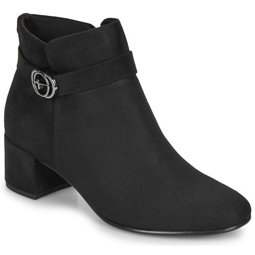 Stivaletti Tamaris OSTENN neri per donna, eleganti e versatili, ideali per ogni occasione. Realizzati con materiali di alta qualità, offrono comfort e stile. Perfetti da abbinare a qualsiasi outfit, questi stivaletti sono un must-have per la stagione.