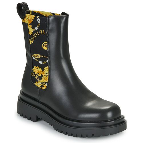 Stivaletti Donna Versace Jeans Couture VA3S60 in Nero, eleganti e alla moda, perfetti per ogni occasione. Realizzati con materiali di alta qualità, questi stivaletti offrono comfort e stile. Acquista ora per un look sofisticato e contemporaneo!
