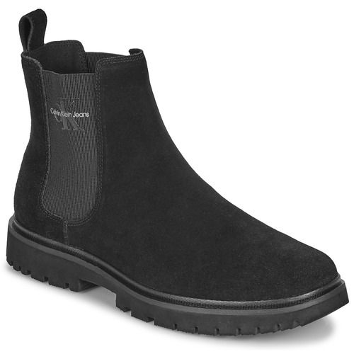 Stivaletti Uomo Calvin Klein Jeans EVA BOOT MID CHELSEA ICONIC in Nero, eleganti e versatili, ideali per ogni occasione. Design contemporaneo e alta qualità dei materiali, questi stivaletti sono perfetti per un look alla moda e sofisticato. Scopri la comodità e lo stile unico del brand Calvin Klein Jeans con questi stivali che non possono mancare nel tuo guardaroba.