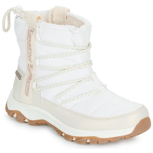Scarpe da neve Donna Kangaroos K-FW Shego in Bianco, ideali per affrontare l'inverno con stile e comfort. Design elegante e materiali di alta qualità per una protezione ottimale contro il freddo e la neve. Perfette per le attività all'aperto e per un look trendy. Acquista ora le Kangaroos K-FW Shego per un inverno impeccabile!