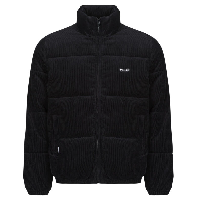 Volcom WALLTZ CORD JACKET Black Down Jacket Men's Down Jackets - 1