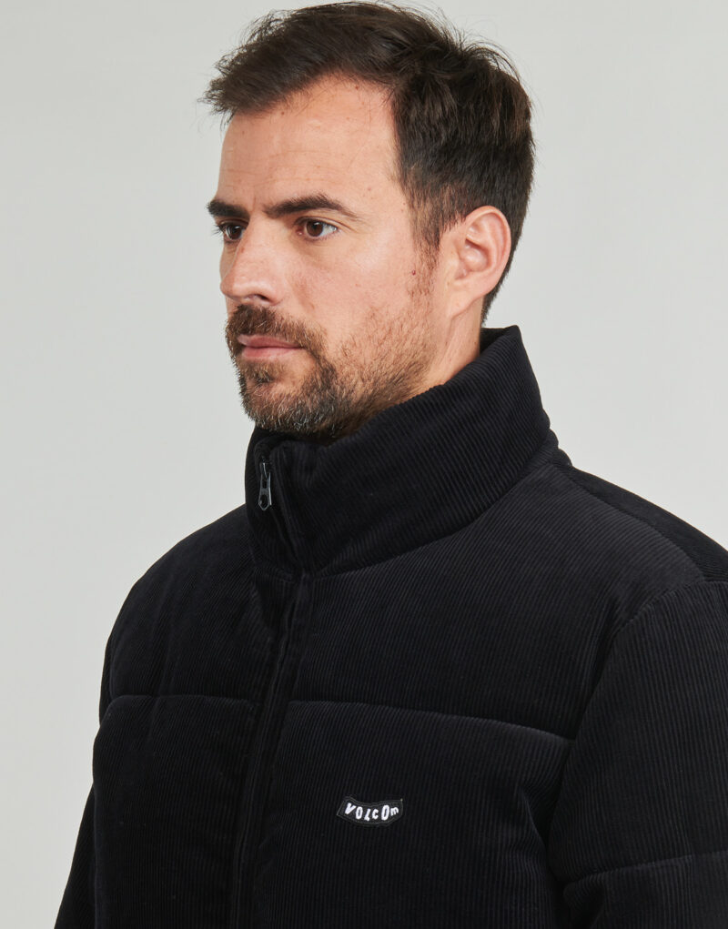 Volcom WALLTZ CORD JACKET Black Down Jacket Men's Down Jackets - 5
