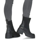 Replay  MARTY MOC  Nero -  Stivaletti Donna - 8