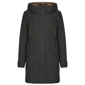 Parka  Geox  W FELICITY ABX LONG  Nero -   Parka Donna