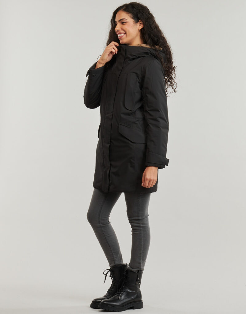 Parka Geox W FELICITY ABX LONG Nero Parka Donna - 3