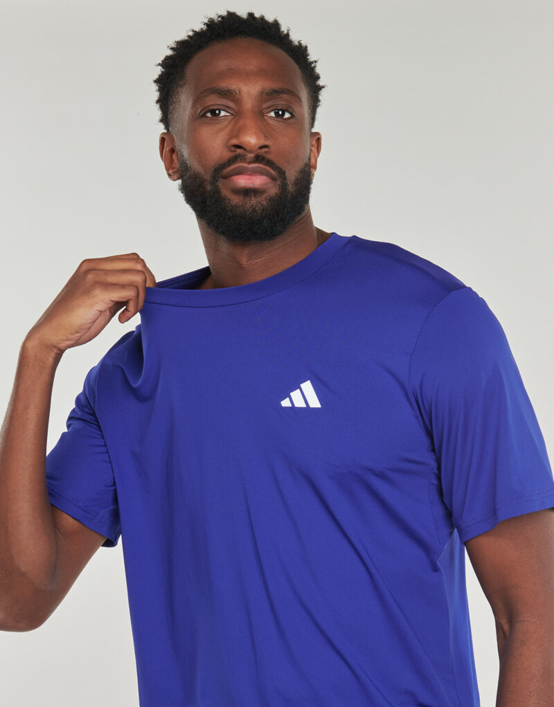 T-shirt adidas Train Essentials Stretch Training T-Shirt Blu T-shirt maniche corte Uomo - 5