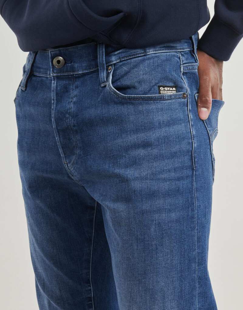 Vaqueros ajustados G-Star Raw 3301 SLIM Pantalones vaqueros ajustados azules para hombre - 5