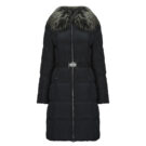 Doudoune Guess NEW MARISOL LONG BELTED JACKET Nero Piumini Donna - 1