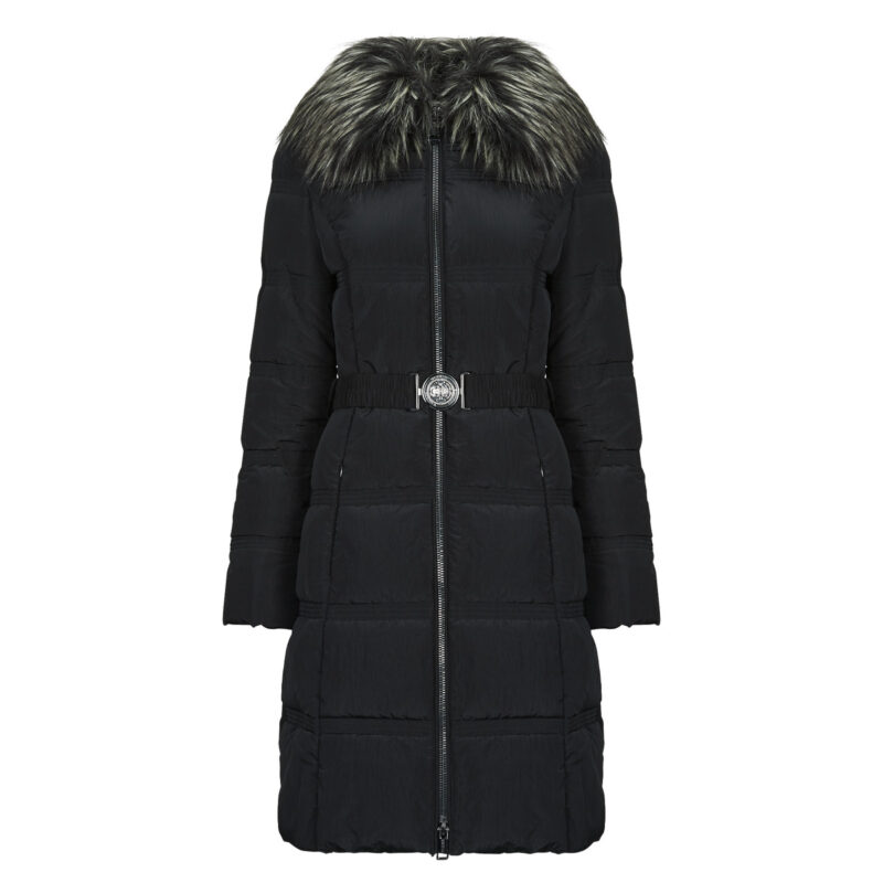 Doudoune Guess NEW MARISOL LONG BELTED JACKET Nero Piumini Donna - 1