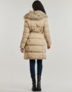 Doudoune Guess NEW MARISOL LONG BELTED JACKET Beige Piumini Donna - 4