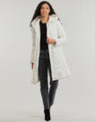 Parka Guess MAITE ONION QUILTING PARKA Bianco Parka Donna - 2
