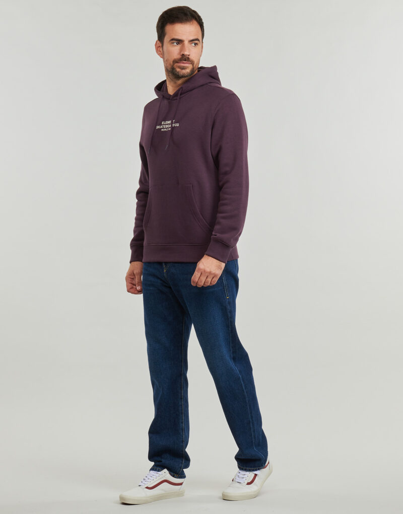 Felpe con cappuccio Element SKATEBOARD CO HOOD Viola Felpe con cappuccio Uomo - 3