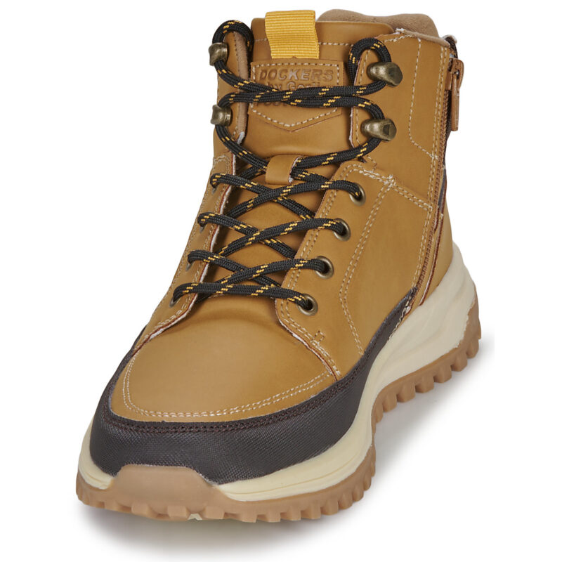 Dockers by Gerli RICETTO Marrone Sneakers alte Uomo - 3