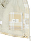Rip Curl ANTI-SERIES SURF CHECK PUFFER Down Jacket Beige Women's Down Jackets - 6