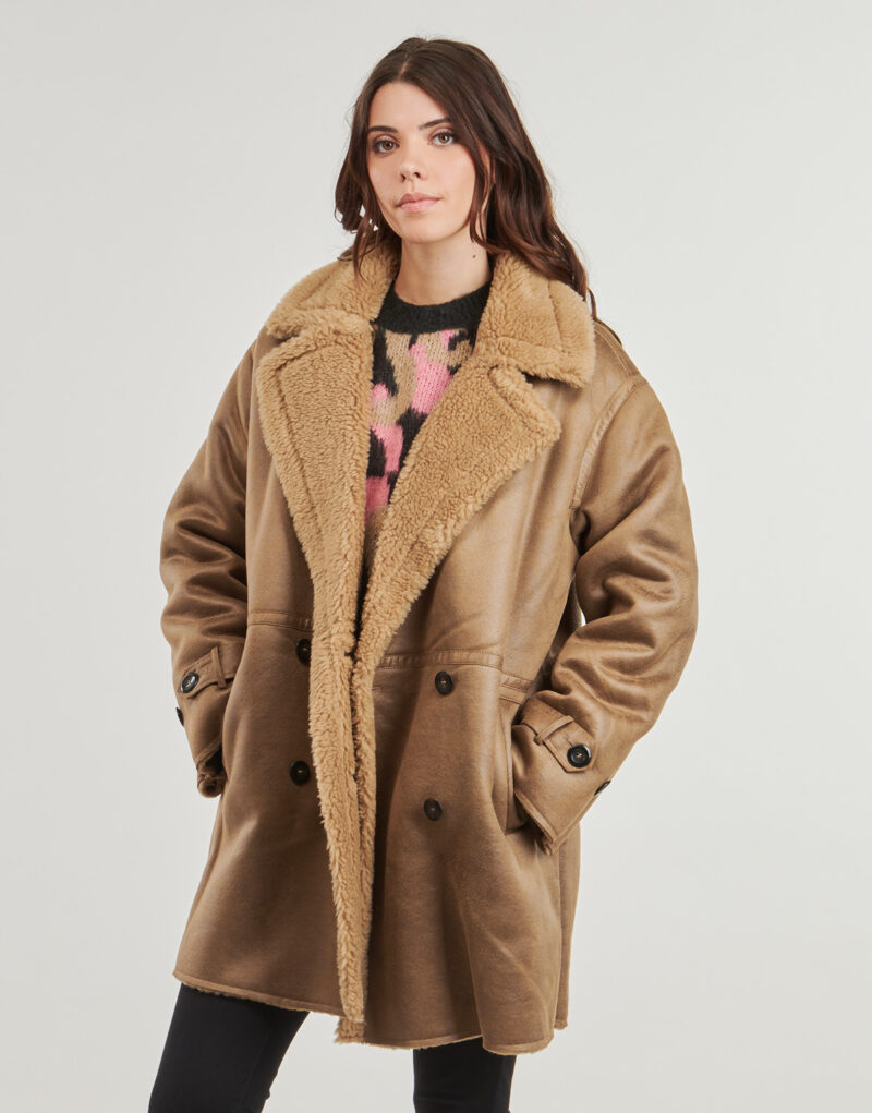 Mantella Only ONLYLVA Beige Mantelle Donna - 2