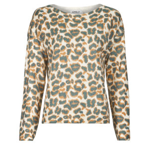 Maglione  Only  ONLSANNE  Beige -  Maglioni Donna