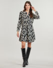 Camicetta Only ONLCORY L/S V-NECK TUNIC WVN NOOS Nero Camicette Donna - 2