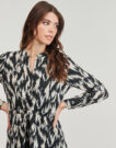 Camicetta Only ONLCORY L/S V-NECK TUNIC WVN NOOS Nero Camicette Donna - 5