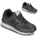 New Balance 574 Nero Sneakers basse Donna - 1
