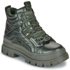 Buffalo  ASPHA NC MID  Kaki -  Stivaletti Donna