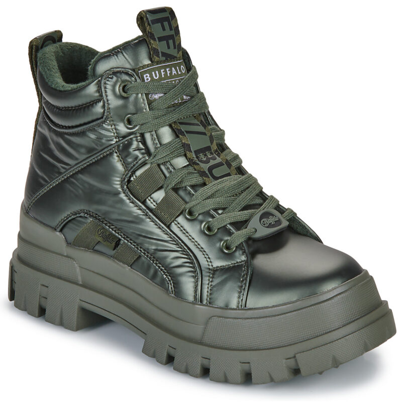 Buffalo  ASPHA NC MID  Kaki -  Stivaletti Donna - 1