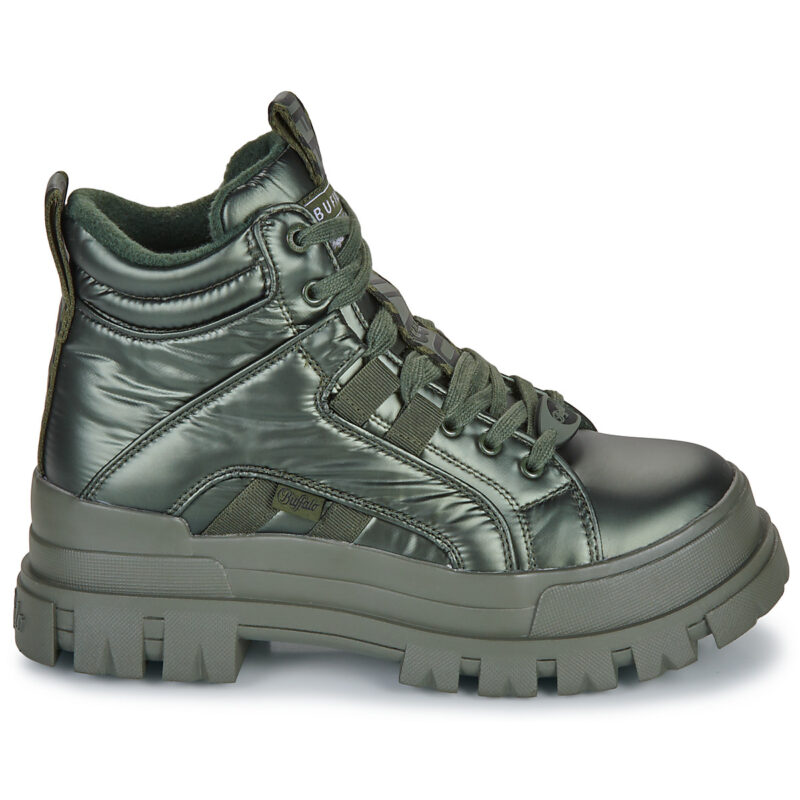 Buffalo  ASPHA NC MID  Kaki -  Stivaletti Donna - 2