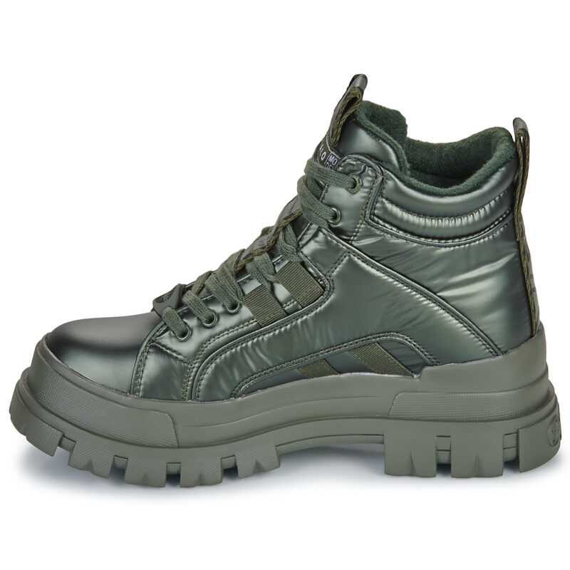 Buffalo  ASPHA NC MID  Kaki -  Stivaletti Donna - 4