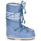 Moon Boot MB ICON NYLON Blaue Schneeschuhe f&uuml;r Kinder - 2