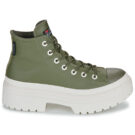 Converse CHUCK TAYLOR ALL STAR LUGGED HEEL WATERPROOF Verde Sneakers alte Donna - 2